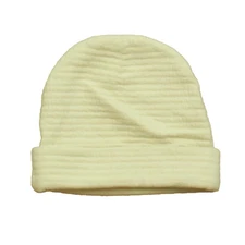 Quincy Mae Natural Beanie Soft Comfortable Knit Hat Accessory Unisex