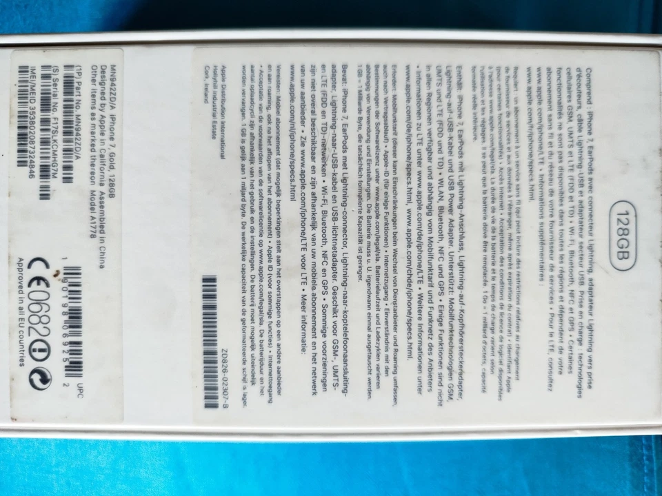 Apple iPhone 7  - 128GB - Oro Rosa  - Immagine 3 di 4