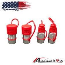 Hydraulic Quick Connect Couplers 1/2in NPT 2 Sets For Bobcat Skid Steer Loader