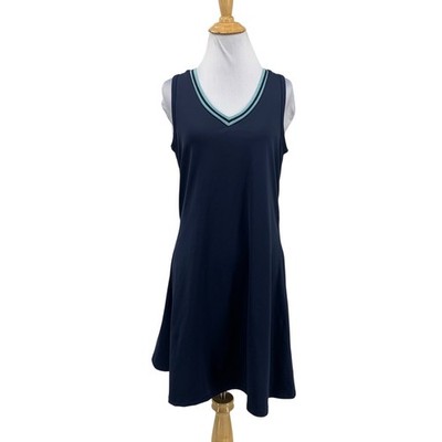 Sincerely Jules Dress Womens M Medium Windsor Shelf Bra V Neck Athletic Tennis