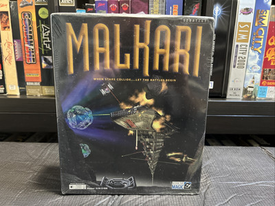 MALKARI, PC BIG BOX game, CD-ROM WIN 98,  Interactive Magic, 1999 NEW / SEALED!