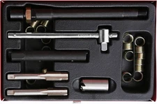 WINTOOLS 26pc Spark Plug Thread Repair Kit M14 x 1.25 with Metal Case 