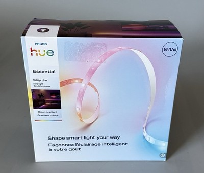Philips Hue Essential Strip Light 16-Feet Color Gradient   New Factory Sealed