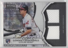 2011 Bowman Sterling X-Fractor Dual Rookie Relics 44/199 Lonnie Chisenhall 0af
