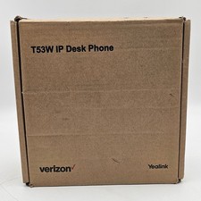 Yealink T53W IP Desk Phone Verizon Business VoIP Wi-Fi Bluetooth T53W NEW
