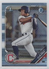 2019 Bowman Draft Chrome Sky Blue Refractor Christian Cairo #BDC-195 0w7