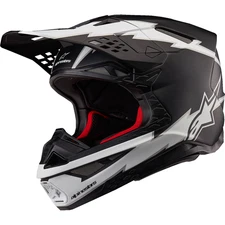 ALPINESTARS Supertech M10 Helmet - Ampress - MIPS? - Matte Black/White - XL 8300