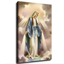 Our Lady of Grace Catholic Vintage Poster Picture HD Printing Modern Wall Art