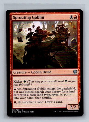 Sprouting Goblin U Normal Dominaria United DMU MTG Magic Cards