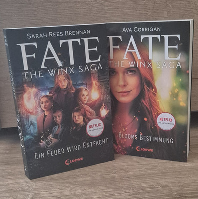 Fate: The Winx Saga 2 Bücher Blooms Bestimmung/Feuer entflacht, TB DE