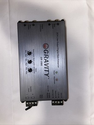 Gravity GR-DBE 2-Channel Premium Line-Out Converter with Digital Bass Enchanc...