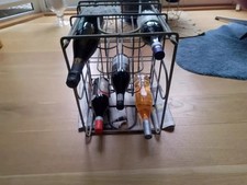 Vintage  Milk Crate wine rack