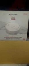 6 Pack X-sense SC01-W wireless Interlinked Combo Smoke and Carbon Monoxide Alarm