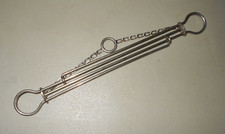 Antique Clothes Hanger Ingenious Expanding Chrome  Metal Steamer Trunk Travel