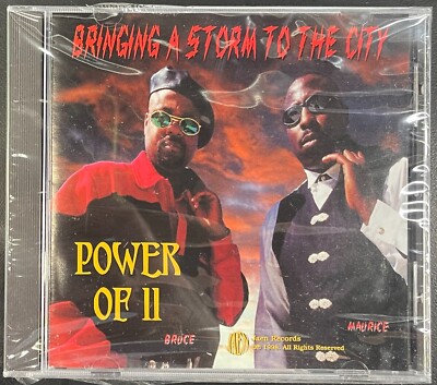 SEALED G-FUNK RAP CD - Power of II - Bringing A Storm To The City