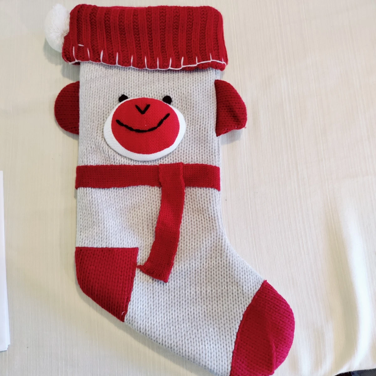 Sock monkey stockings christmas hotsell