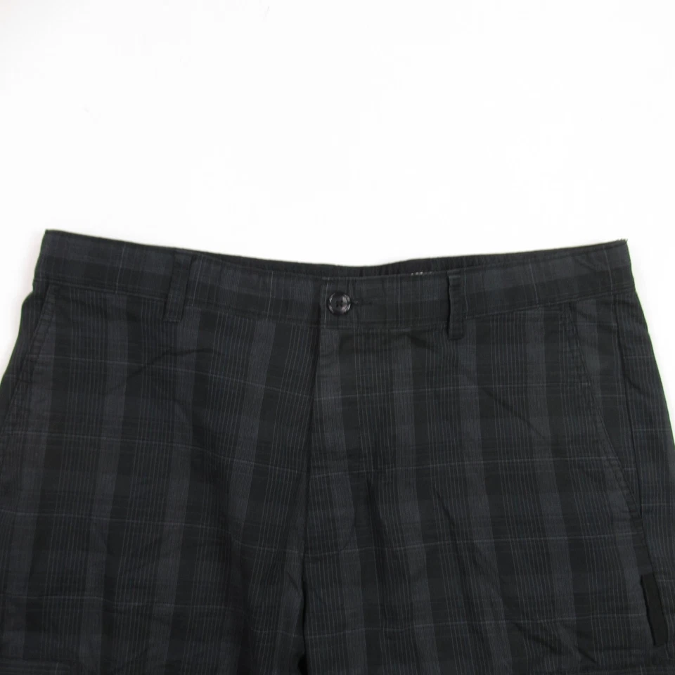 Greg Norman Shorts Mens 36 Gray Pockets Lightweight Outdoors Chino Cargo - Image 2 of 4