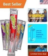 Squeeze Electrolyte Freezer Pops, 150 Count - Gluten-Free Hydration Treats
