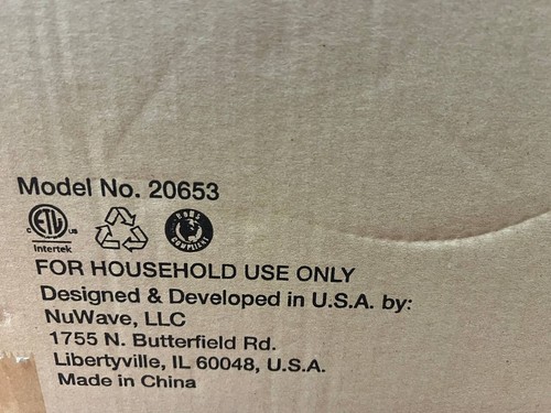 NuWave Pro Plus 8-in-1 Infrared Oven w/ Extender Ring Model # 20653 New & Sealed - Picture 6 of 6