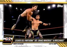 Legado Del Fantasma/Drake Maverick/Breezango 2021 Topps WWE NXT Card #45