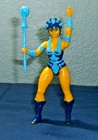 Vintage 1982 He-Man MOTU EVIL LYN Complete With Scepter Weapon