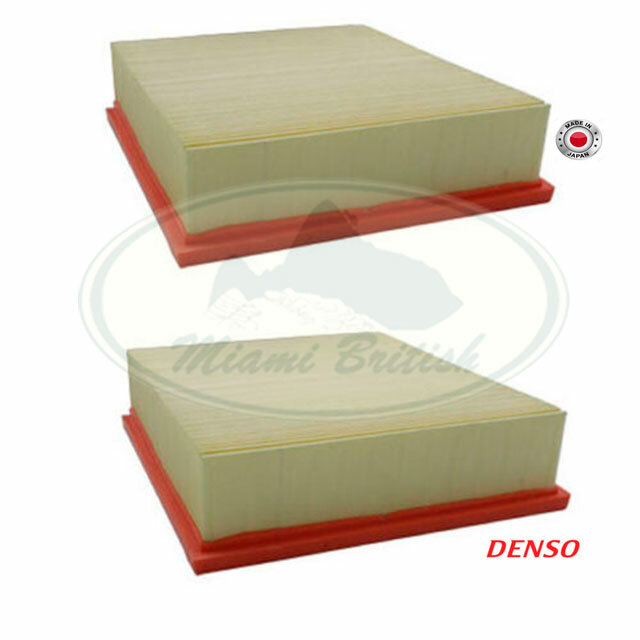 LAND ROVER AIR FILTER x2 RANGE P38 DEFENDER FREELANDER DISCOVERY LR027408 DENSO