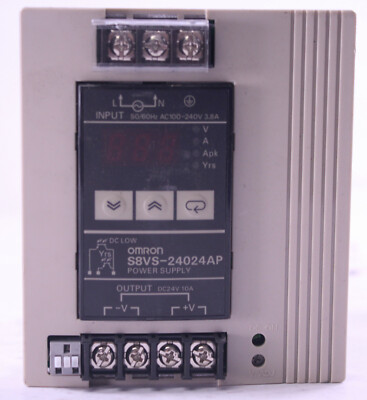  Omron S8VS-24024AP/ ED2 Power Supply Solid State: DC30v 50mA max.