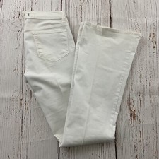 J Brand Babe Flare Denim White Wash Stretchy STY 923K 120 Jeans Women's 29