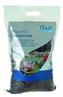 Oase AquaActiv AquaHumin biologischer Algenschutz 10 l für 10.000 ltr Teich,Torf