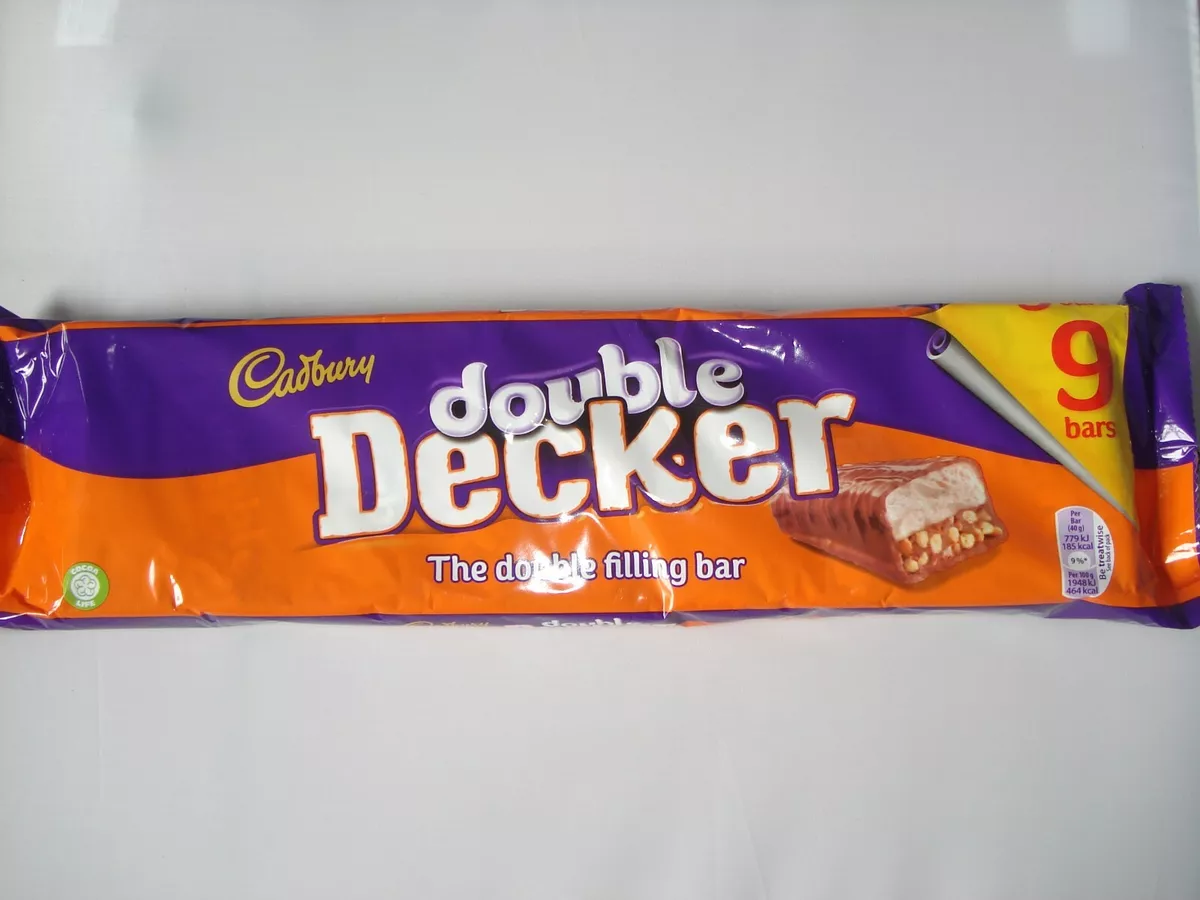 Cadbury Double Decker 9 Chocolate Bars 360g NEW SHIPS WORLDWIDE eBay