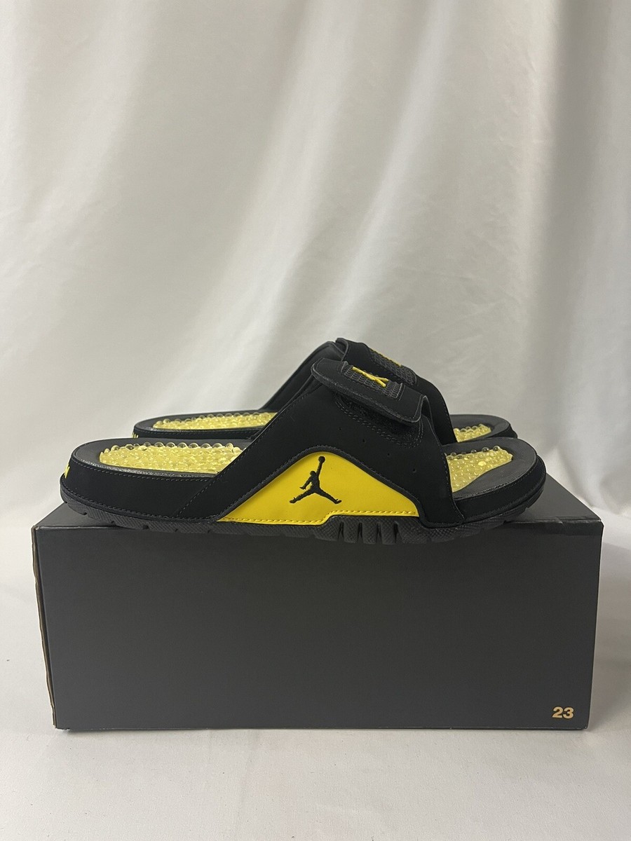 NIKE ジョーダン JORDAN HYDRO 4 RETRO Thunder Jordan Hydro 4 Slide Thunder Men's - 532225-017 - US