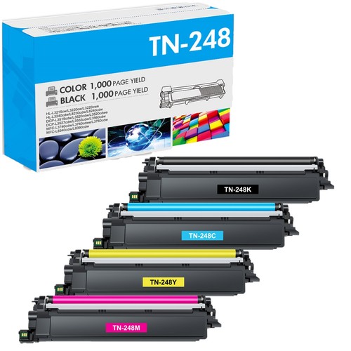 XXL Toner für Brother TN-248XL MFC-L3760CDW HL-L3240CDW HL-L3215CW HL-L3220CWE - Bild 11 von 17