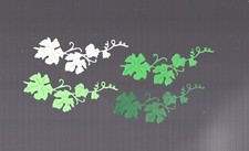 PUMPKIN LEAVES die cuts scrapbook cards