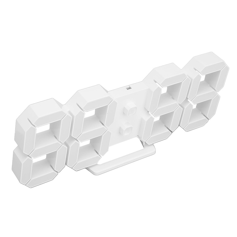 3D LED Wall Clock Brightness Innovative 3D Table Wall Clocks Decors ...