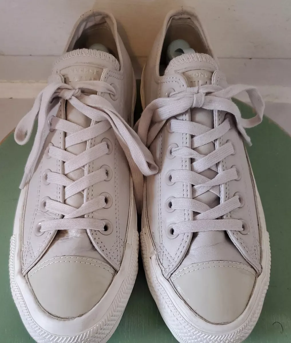Converse leather clearance toe