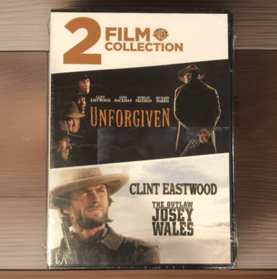 Clint Eastwood 2 Film Collection DVD Unforgiven & The Outlaw Josey Wales