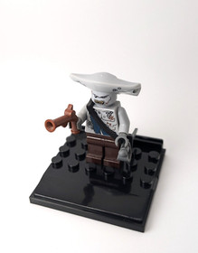 LEGO Maccus Rare Minifigure Pirates of the Caribbean Black Pearl Set 4184 Case