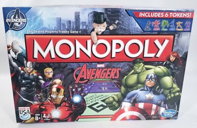Monopoly MARVEL AVENGERS Game (Hasbro, 2014) COMPLETE! EUC | eBay