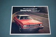 1976 Plymouth Duster Valiant Dealer Sales Brochure