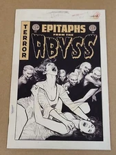 EC EPITAPHS FROM THE ABYSS #7 COVER D 1:20 B&W VARIANT ONI PRESS INC. 9.0