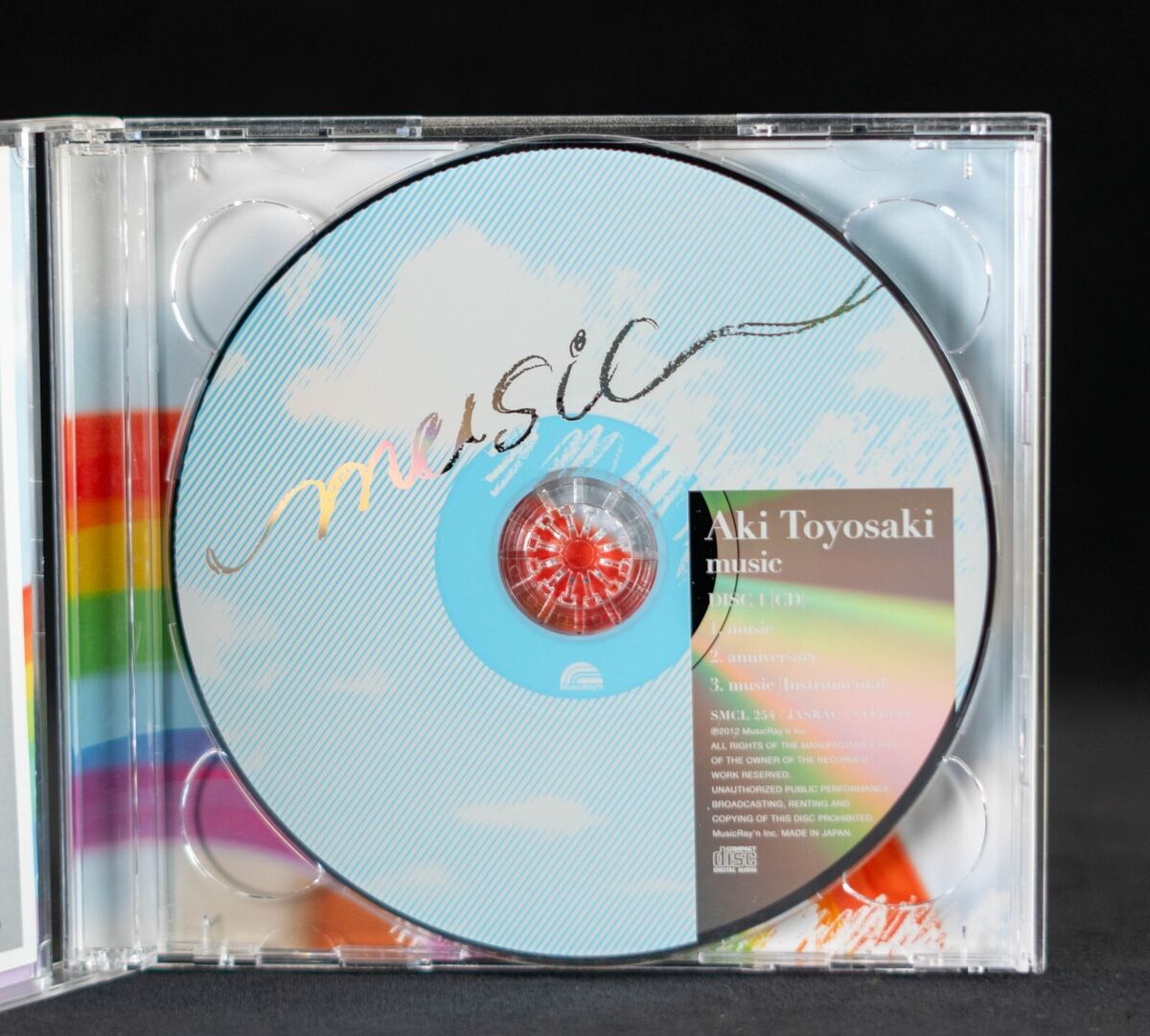 Aki Toyosaki / Music - Limited Edition CD + DVD Japan - SMCL Aki Toyosaki / Music - Limited Edition CD + DVD Japan - SMCL