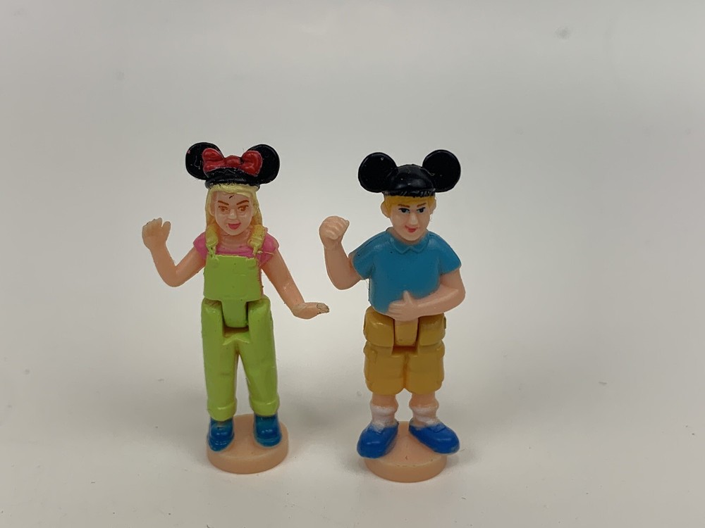 Polly Pocket Disney Magic Kingdom Castle Playset Replacement Mini Figures Kids