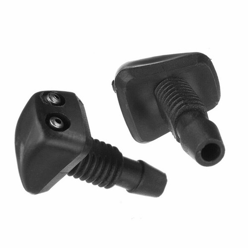 2pcs Car Windscreen Washer Wiper Nozzle Front Window Spray Jet Nozzles Universal - Picture 8 of 9