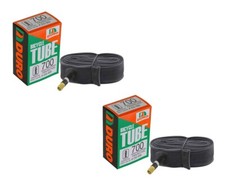 2 DURO BICYCLE 700 x 35c/38c/43c TUBE 33MM STANDARD SCHRADER/AMERICAN VALVE.
