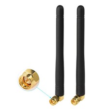 2pcs Rubber Antenna 868MHz-870Mhz,2dbi SMA Plug Male RA for Ham radio