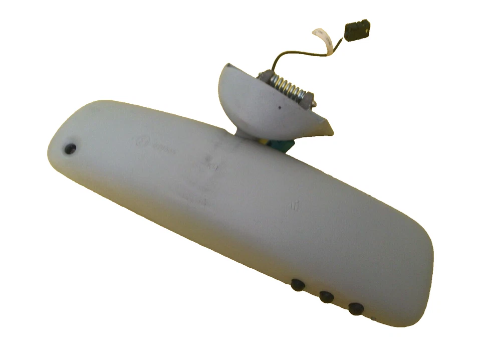 1999 - 2003 Mercedes-Benz E320 Auto Dim Rear View Mirror Homelink Grey OEM - Image 3 of 4