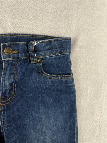 Carters Kid blue dark wash denim skinny jeans size 7 - Picture 6 of 8