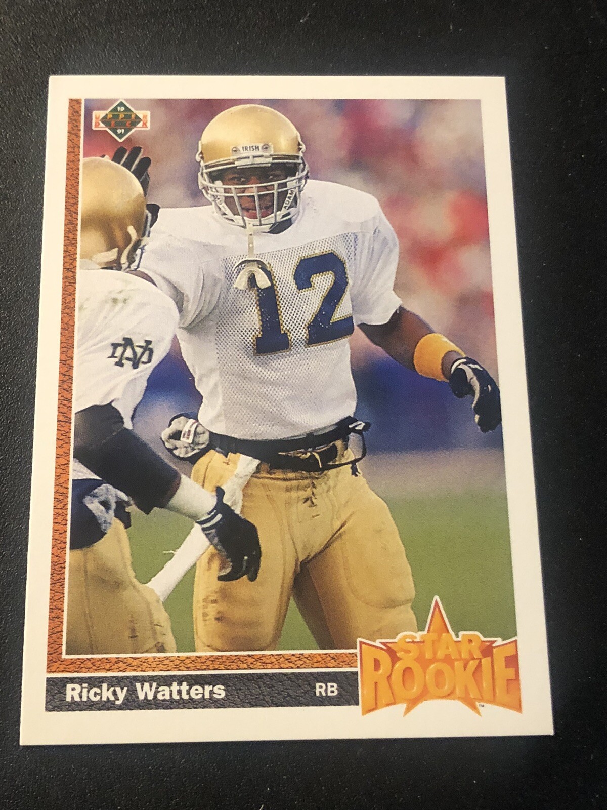 1991 Upper Deck Ricky Watters #9 Rookie RC