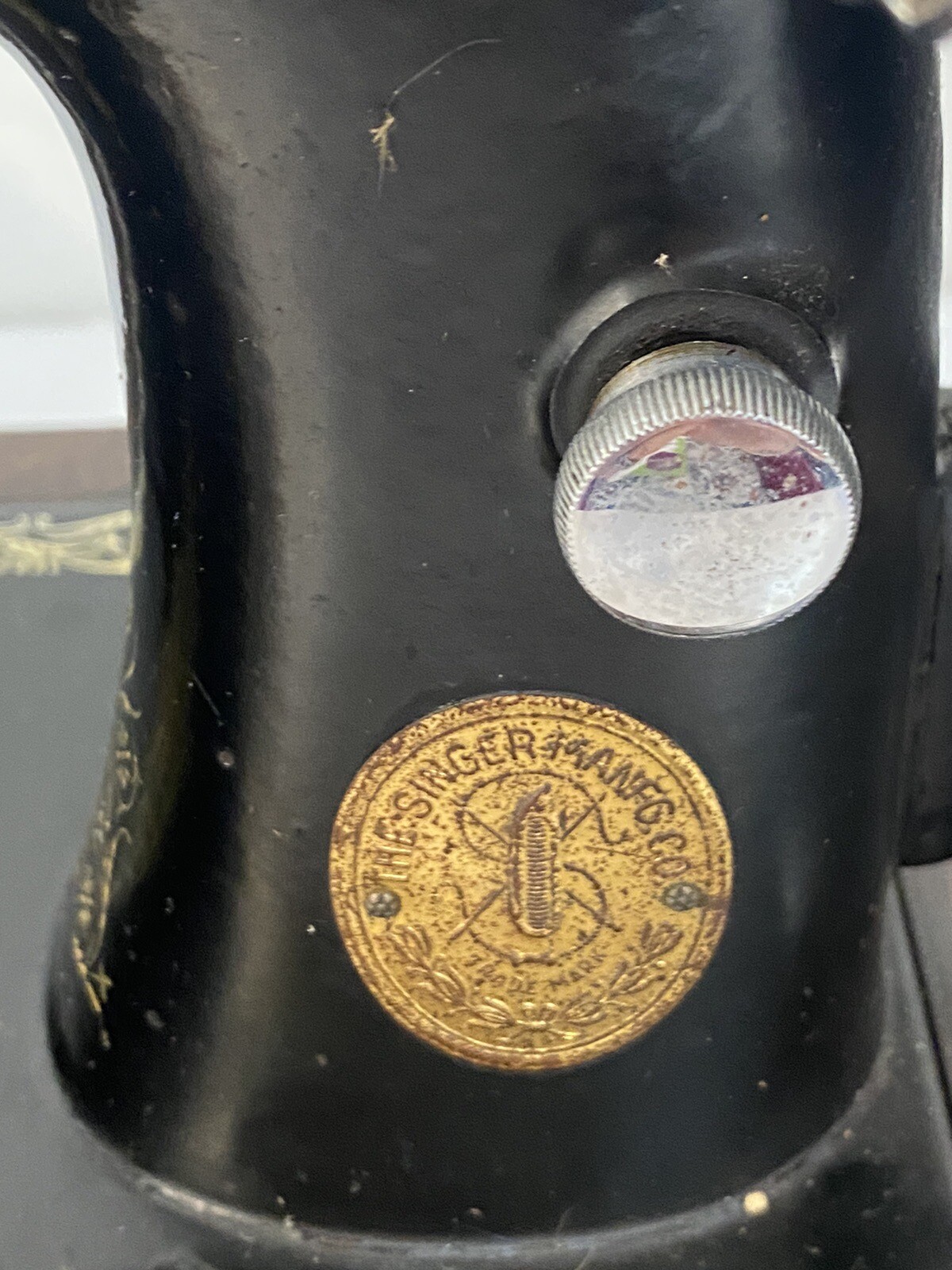 Vintage Singer 99 Hand Crank Sewing Machine 1939 With Carry Case (Sto