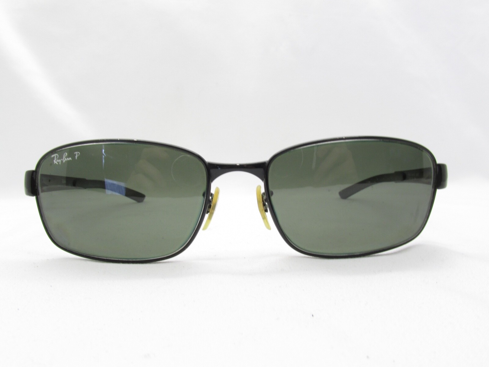 RAY-BAN RB 3413 002 BLACK METAL SPORTS WRAP EYEGLASSES FRAMES 59-18-140 117707